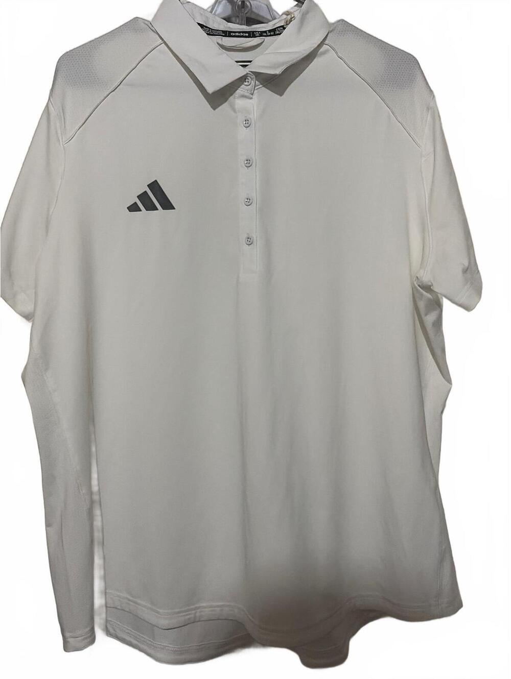 Adidas Women's Classic Polo Shirt White 2XL